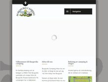 Tablet Screenshot of burgsvikscamping.se